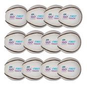 O'neills First Touch Hurling Sliotar Pack Of 12 | (Age U6-U8) - White