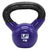 Urban Fitness Cast Iron Kettlebell | 4Kg - Purple image