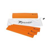 Precision Rectangular Rubber Markers | Orange | 15 Pack