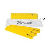Precision Rectangular Rubber Markers - Yellow | 15 Pack