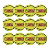 O'meara Sliotars Quick Touch Sliotar | (Age U8-U10) | Pack Of 12 - Yellow image