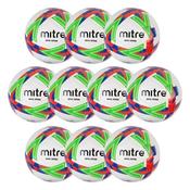 Mitre Impel Futsal Football - Pack Of 10 - Orange - 3 image