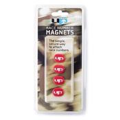 Ultimate Performance Race Number Magnets - Red