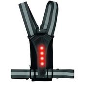 Ultimate Performance Stile Led Phone Reflective Vest - Black image