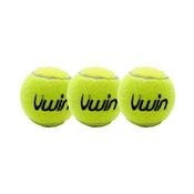 Uwin Trainer Tennis Ball - Pack Of 3 - Yellow