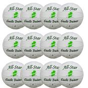 Lightning All Star Football Size 4 Pack Of 12 - White