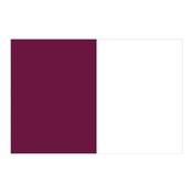 Team Flag 3 X 2 - Maroon/White