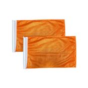 Michael Murphy Gaa Umpire Flag | Set Of 2 | Without Poles - Orange