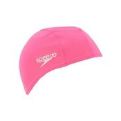 Speedo Junior Polyester Swim Cap - Pink image