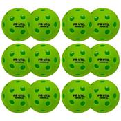 Pickleball United Freedom Indoor Pickleball | Pack Of 12 - Green image