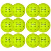 Pickleball United Freedom Outdoor Pickleball | Pack Of 12 - Yellow