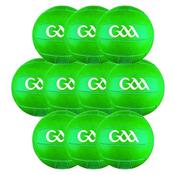 Score More Gaa Training Football | Size 5 | Pack Of 10 - Green