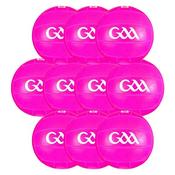 Score More Gaa Training Football | Size 5 | Pack Of 10 - Pink