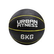 Urban Fitness Medicine Ball | 6Kg - Black image