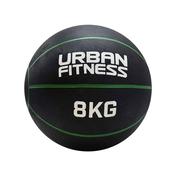 Urban Fitness Medicine Ball | 8Kg - Black/Green image