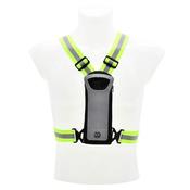 Six Peaks Led Reflective Vest With Phone Holder - Black image