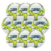 Joma Dali Iii Football | 10 Pack  | Size 5 | White Yellow - White image
