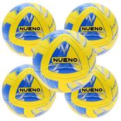 Precision Nueno Fifa Quality Pro Match Football | Size 4 | 5 Pack - Yellow image