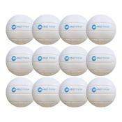 Michael Murphy Sports First Touch Football | Age U6-U8) | Pack Of 12 - White