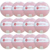 Michael Murphy Go Games | Smart Touch | Gaelic Footballs | (Age U10-U12) | Pack Of 12 | - Red