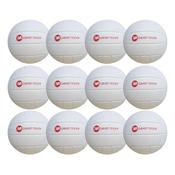 Michael Murphy Sports Smart Touch Football | U10-U12) | Pack Of 12 | - White