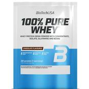 Biotech Usa 100% Pure Whey | Chocolate Flavoured | 28G | Single Serving - One