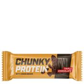 Biotechusa Chunky Protein Bar | Triple Chocolate | 50G - One image