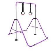 Urban Fitness Gymnastics Folding Horizontal Bar - Purple