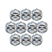 Mitre Impel One Training Football Size 5 Pack Of 10 - Grey/White image