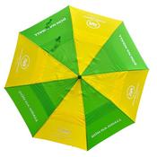 Donegal Umbrella - Green/Gold image