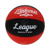 Midwest League Basketball - Black/Red image