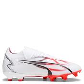 Puma Adults Ultra Match Football Boots | Fg - White - 8.5