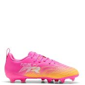 Puma Kids Future 9 Play Fg/Ag Football Boots - Pink - K13 image