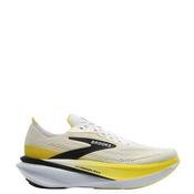 Brooks Womens Hyperion Max 4 Running Shoe - White/Yellow - 6
