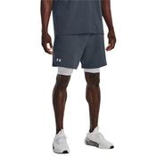Under Armour Mens Vanish 2 In 1 Shorts - Grey - S