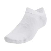Under Armour Essential No Show Socks - White - 13/4 image