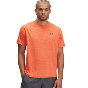 Under Armour Mens Tech Textured Tshirt - Orange - S image
