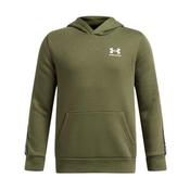 Under Armour Boys B Icon Flc Hd Taping Hoodie - Black - 7/8Y image