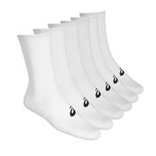 Asics 6Pack Crew Socks - White - 11/13 image