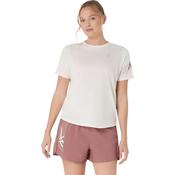 Asics Womens Icon Short Sleeved T-Shirt - Cream - L image