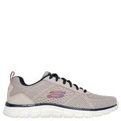 Skechers Mens Track Leshur Trainers - Cream - 8