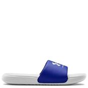 Under Armour Kids Ignite Sliders - Blue/White - 3.5