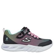 Skechers Kids Flicker Flash Trainers - Black - 1 image