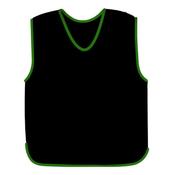 Precision Mesh Training Bib | Black | Size - 26/28