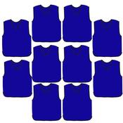 Precision Mesh Training Bib | Royal Blue | 10 Pack | Size - 26/28