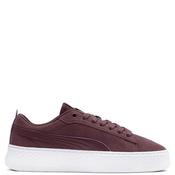 Puma Womens Smash Platform Sd Runners - Burgandy - 3 image