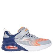 Skechers Kids Microspec Max Advance Trainers - Grey/Navy - K11 image