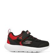 Skechers Infants Dyna Lite Trainers - Black/Red - 6 image