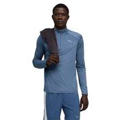 Puma Mens Run Velocity Cloudspun Half Zip - Navy - S