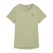 Womens Tad Essential Crew Tee - Green - Xs
